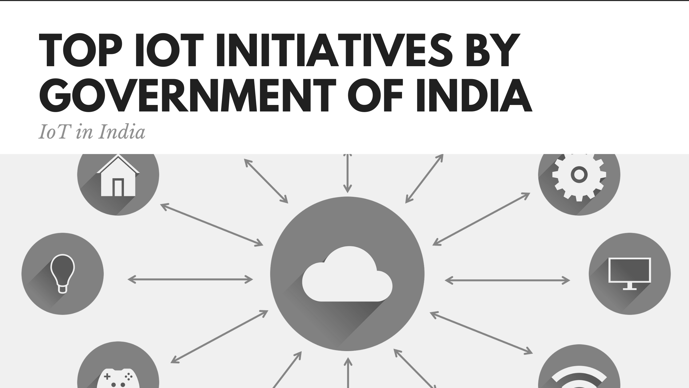 Top IoT Initiatives by Government of India Great Digital India